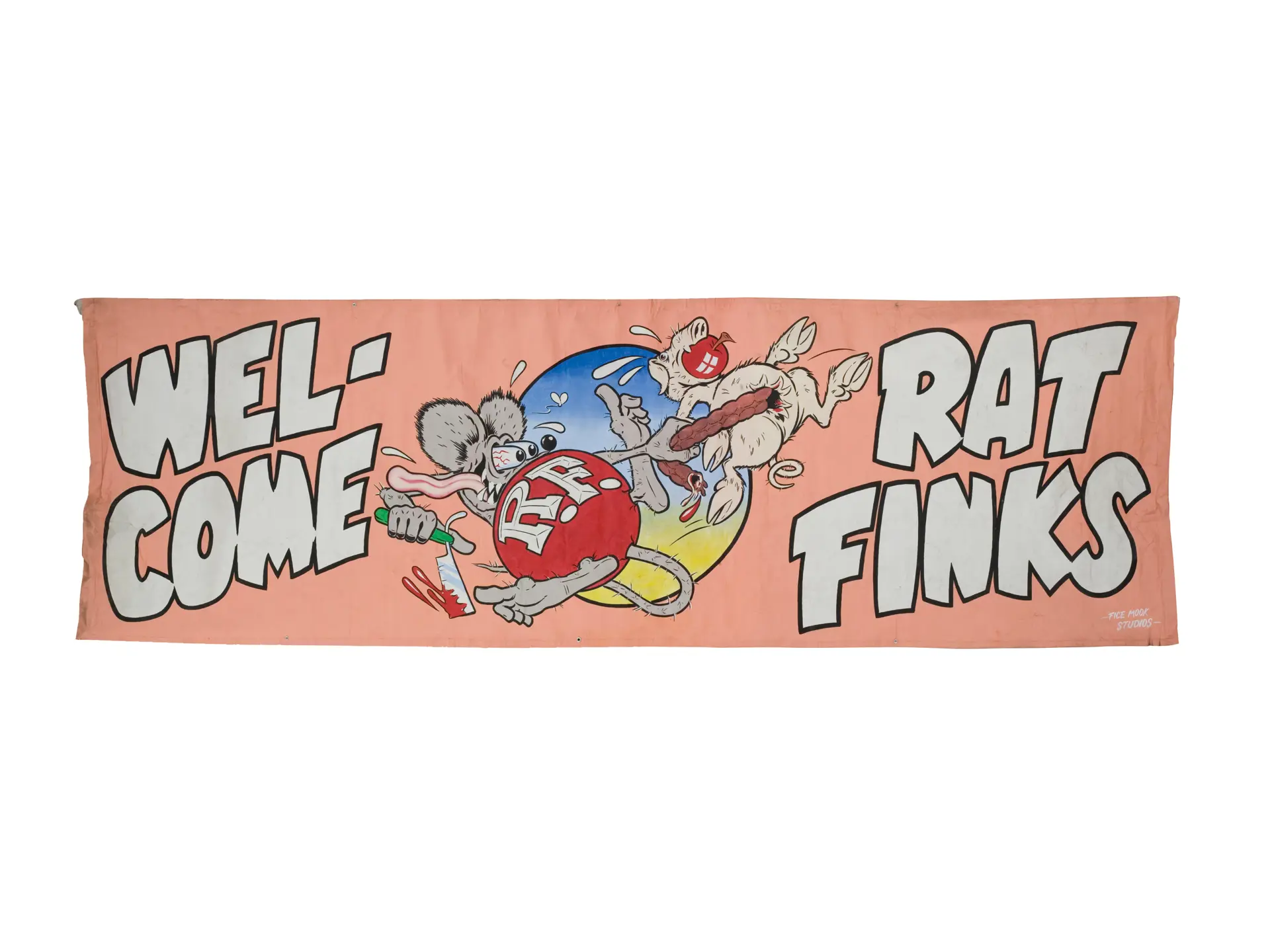 Ed "Big Daddy" Roth Rat Fink Reunion Banner The Brucker Collection