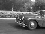 The Jowett en route to victory at the 1951 Rallye Automóvel Internacional de Lisboa.