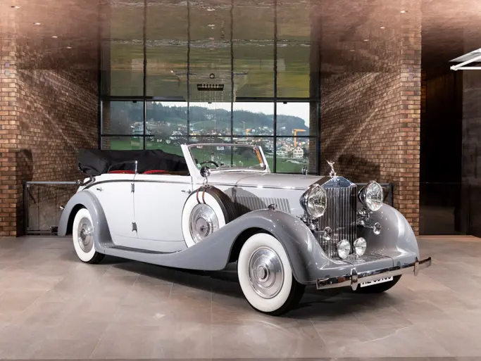 1937 RollsRoyce Phantom III FourDoor Cabriolet by Voll  Ruhrbeck offered at RM Sothebys A Passion For Elegance 2021