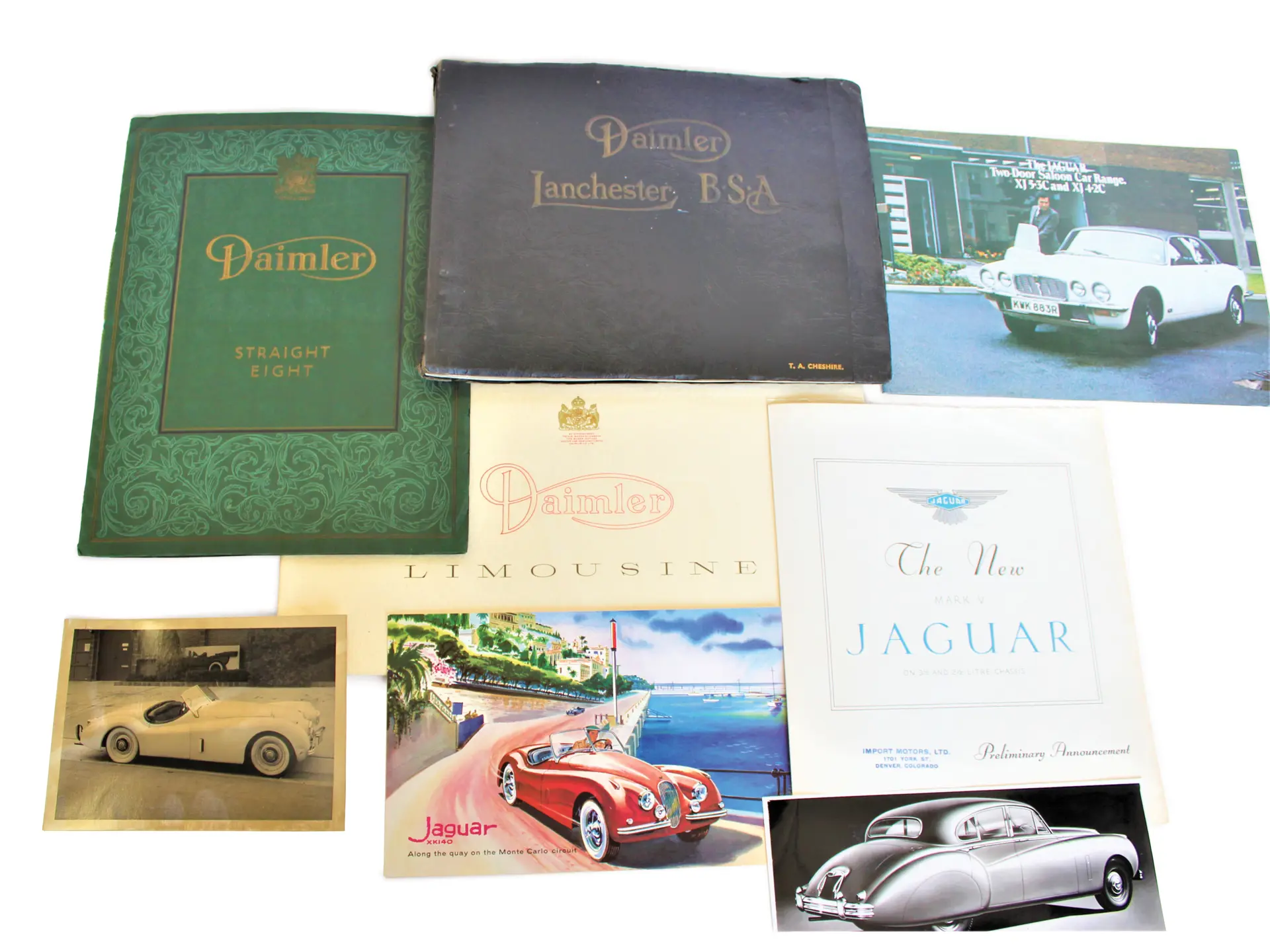 Jaguar & Daimler Sales Literature | Hershey 2018 | RM Sotheby's