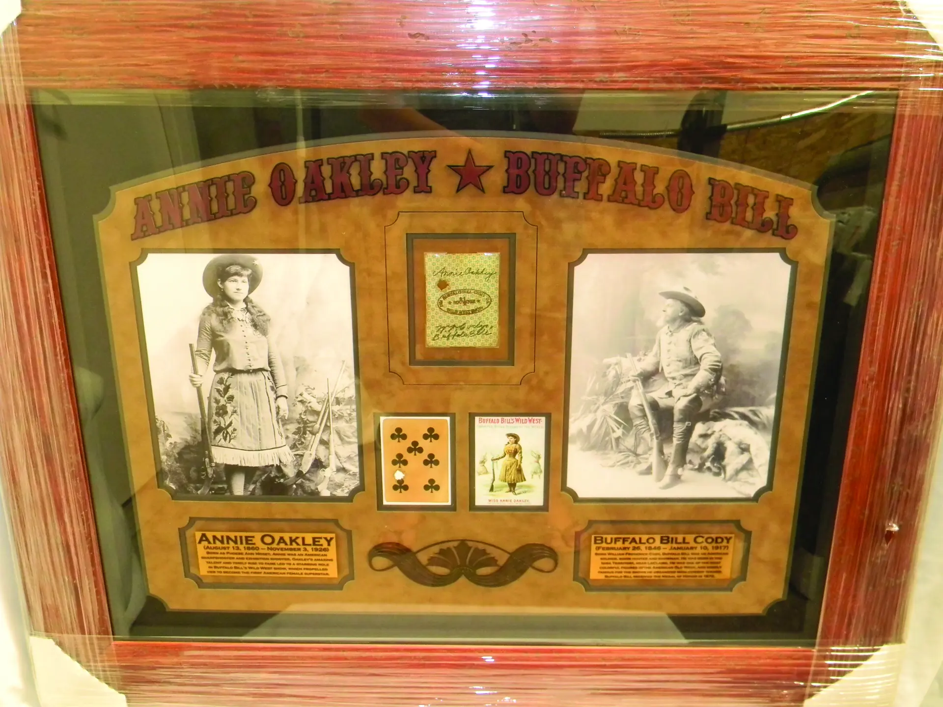 Autographed Annie Oakley and Buffalo Bill Cody Page | Auburn Fall 2010 ...