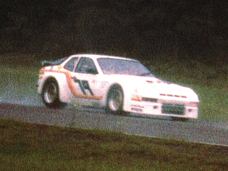 The 924 GTR 720006 at the 1981 IMSA Camel GT race at Brainerd, Minnesota.