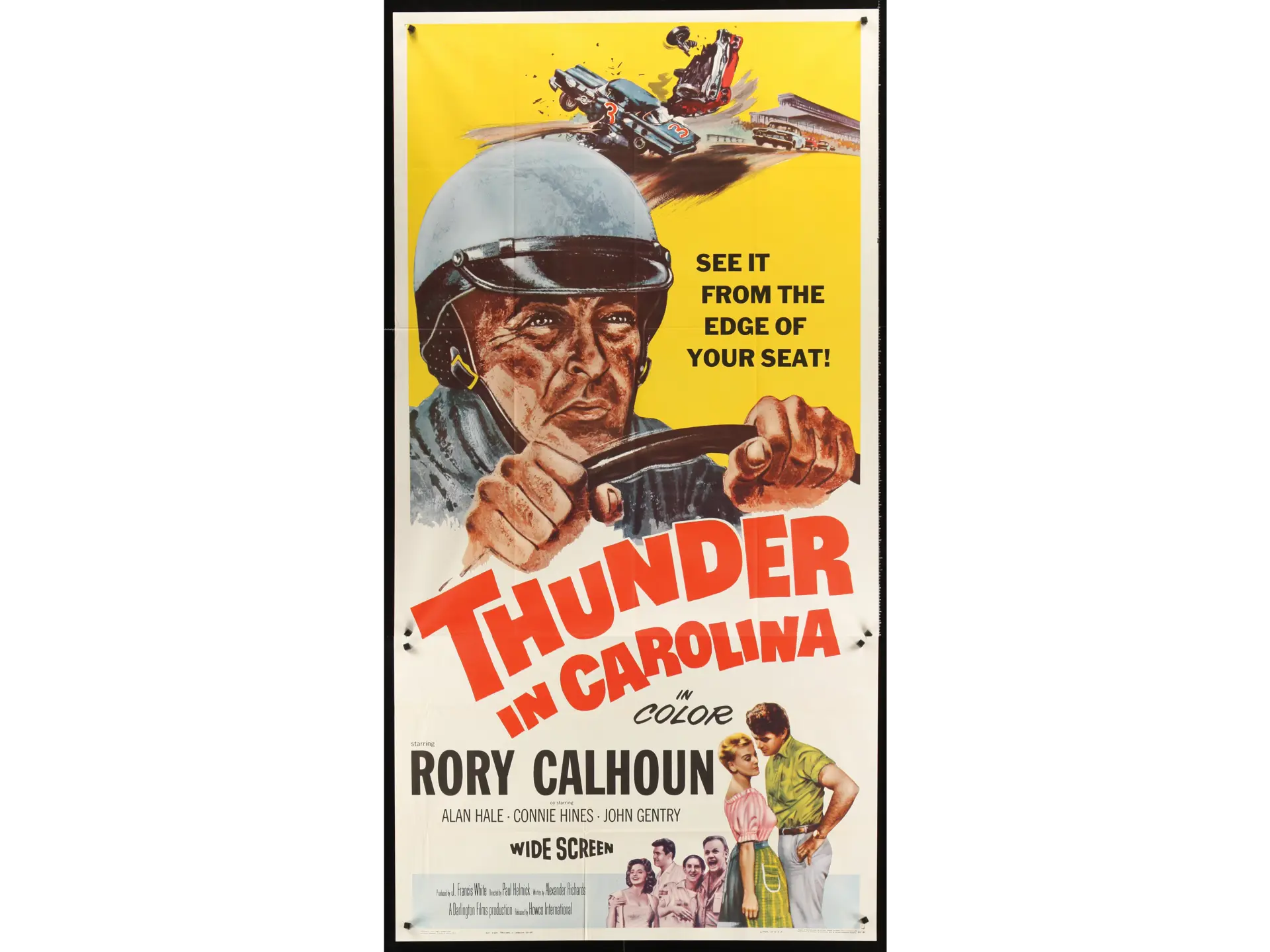 “Thunder in Carolina” Original ThreeSheet Movie Poster California