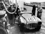 Chassis 0116/A in the pits at Le Mans 1951.