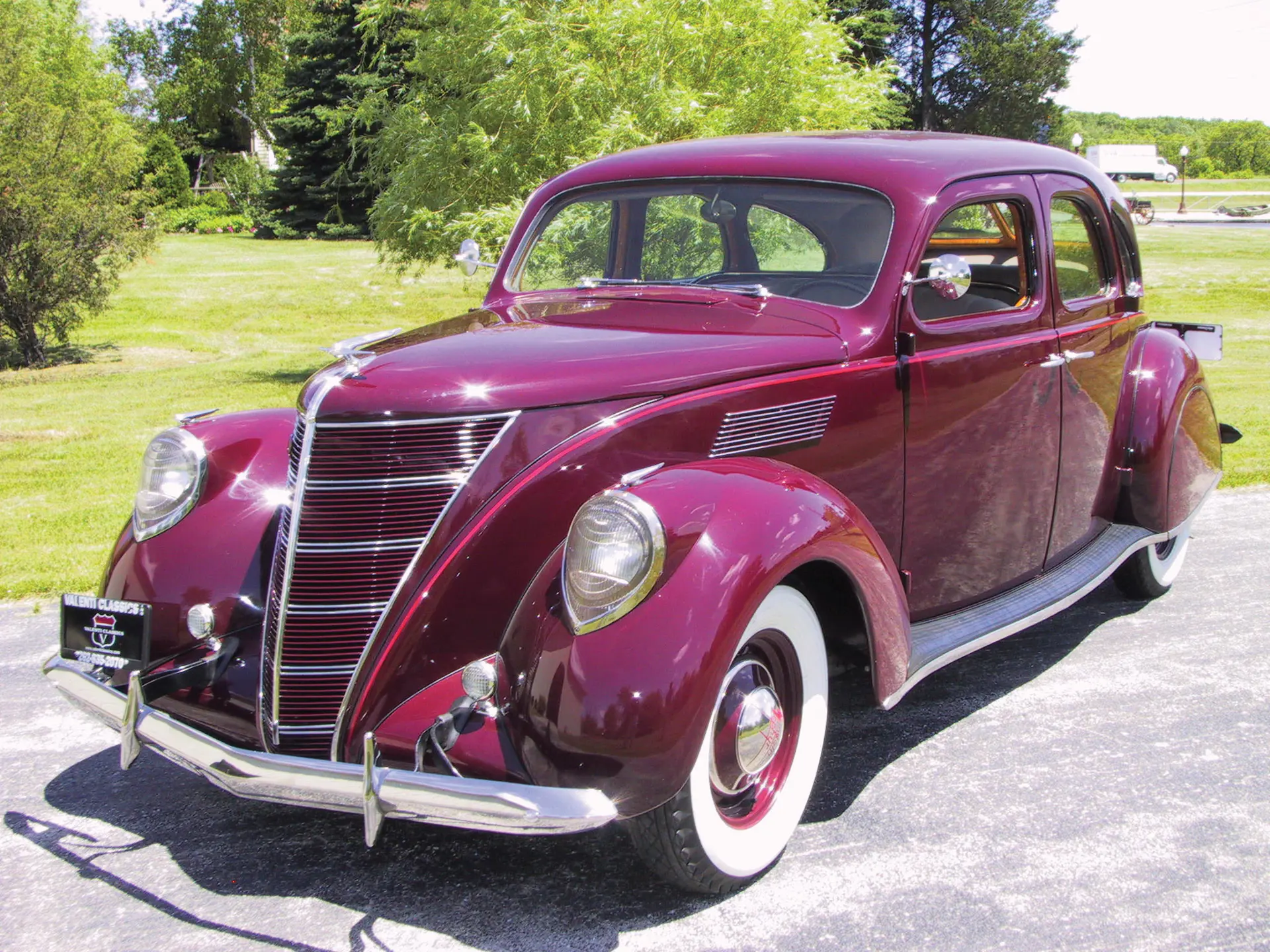 1937 Lincoln Zephyr Sedan | Vintage Motor Cars at Meadow Brook Hall ...