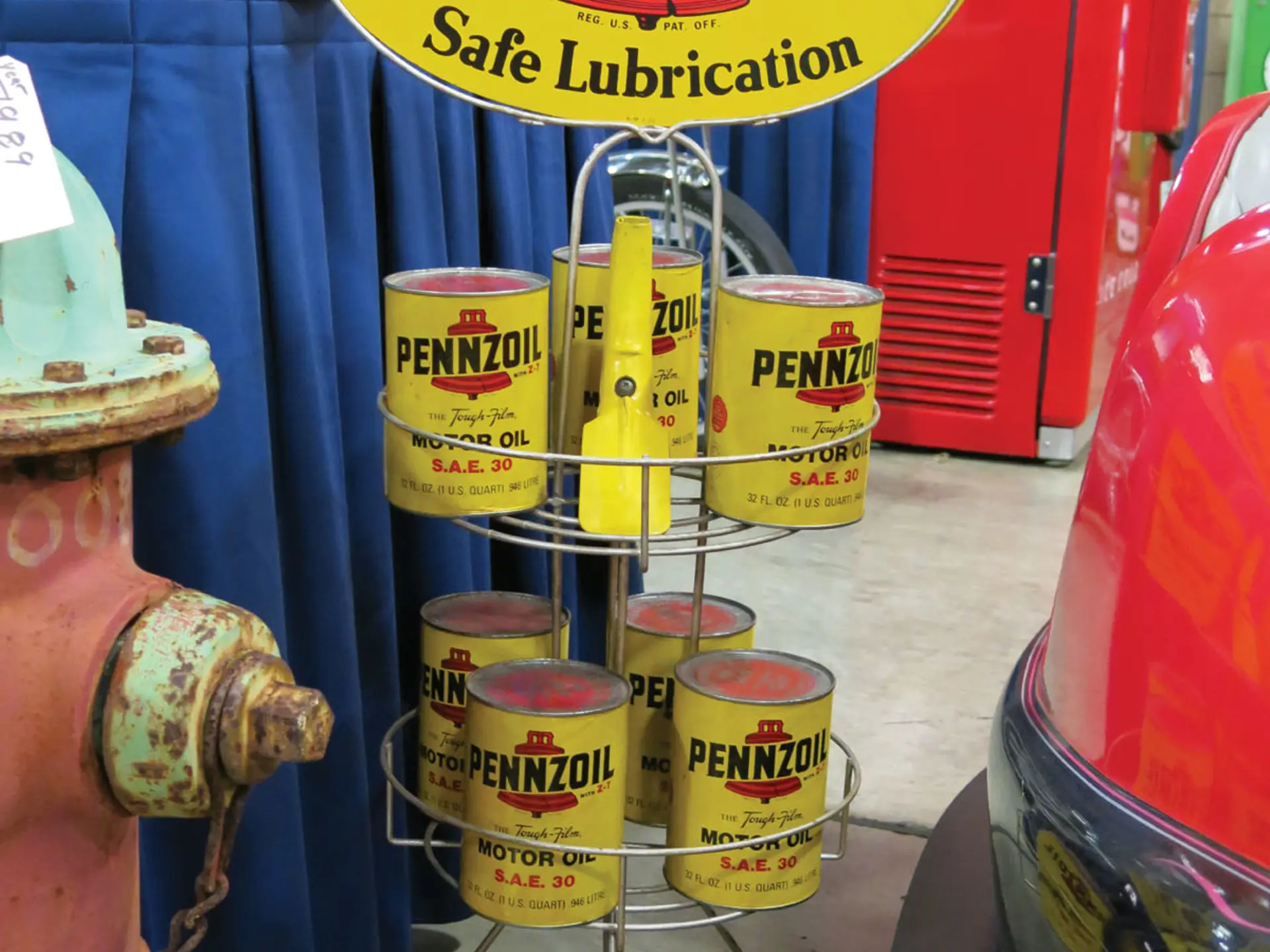 Pennzoil Oil Rack and Supplies | Fort Lauderdale 2014 | RM Sotheby's