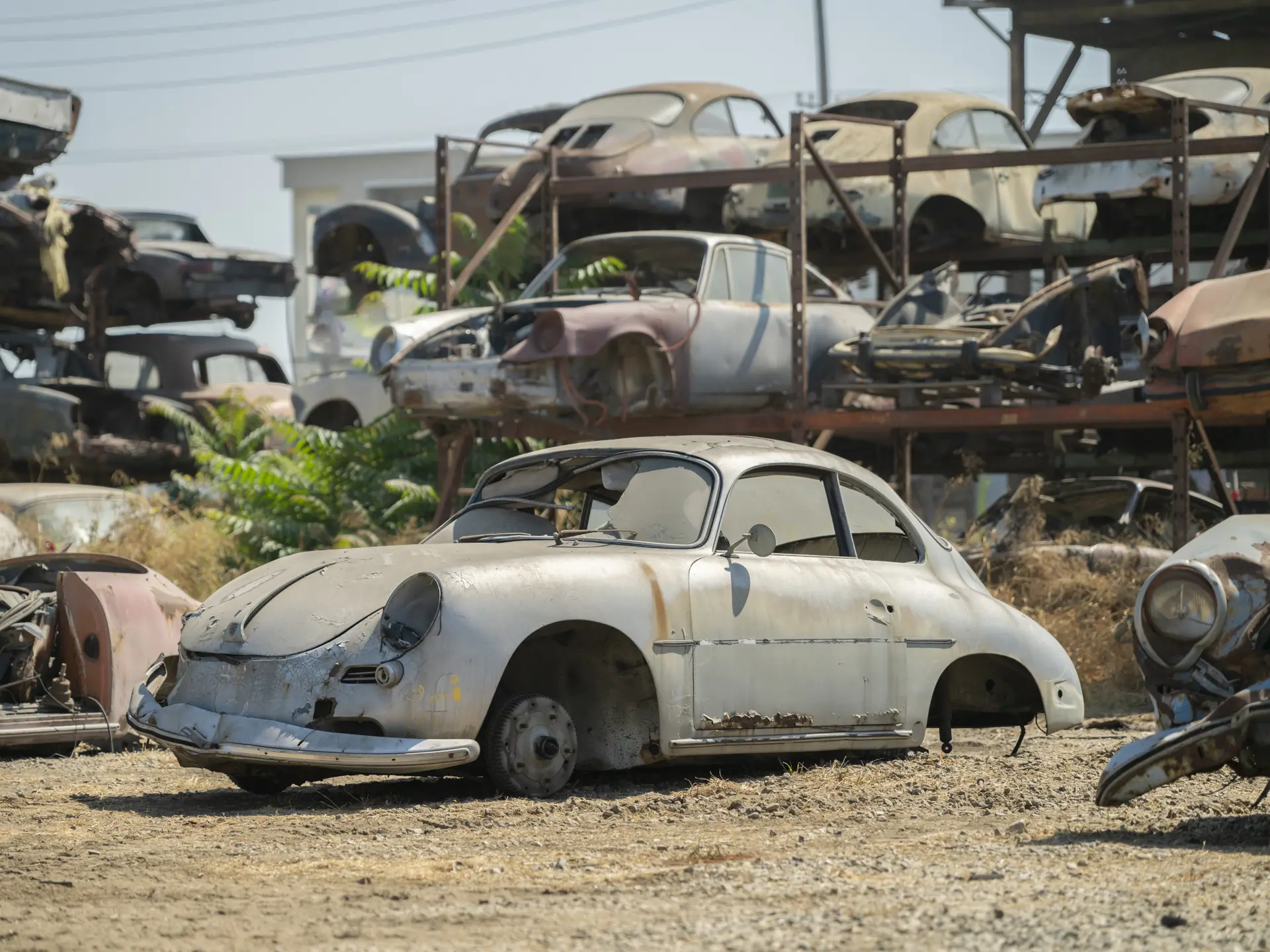 1963 Porsche 356 B Super 90 'Sunroof' Coupe by Reutter The Junkyard