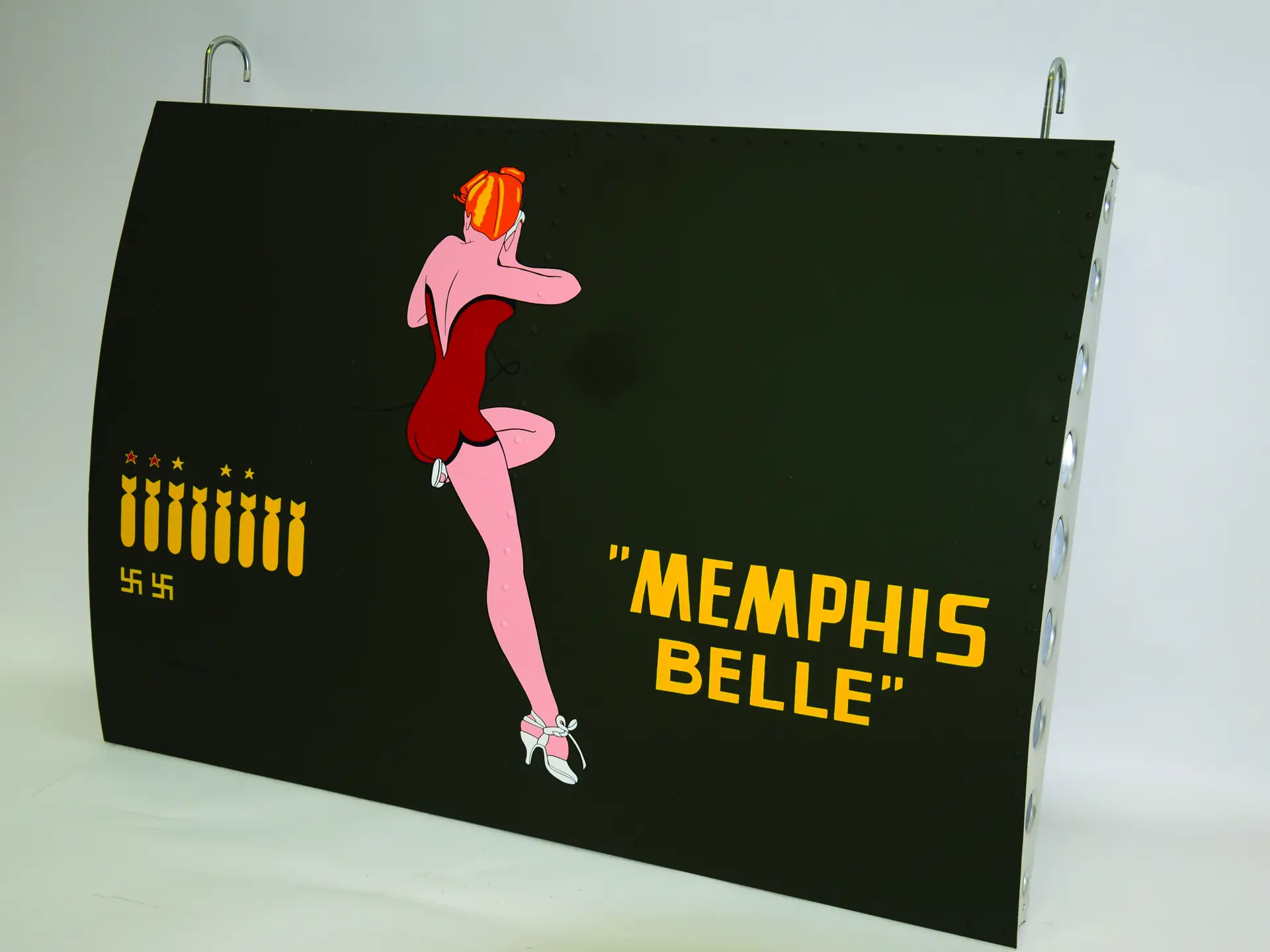 Fournier Enterprises, fuselage art “Memphis Belle” Auburn Fall 2016