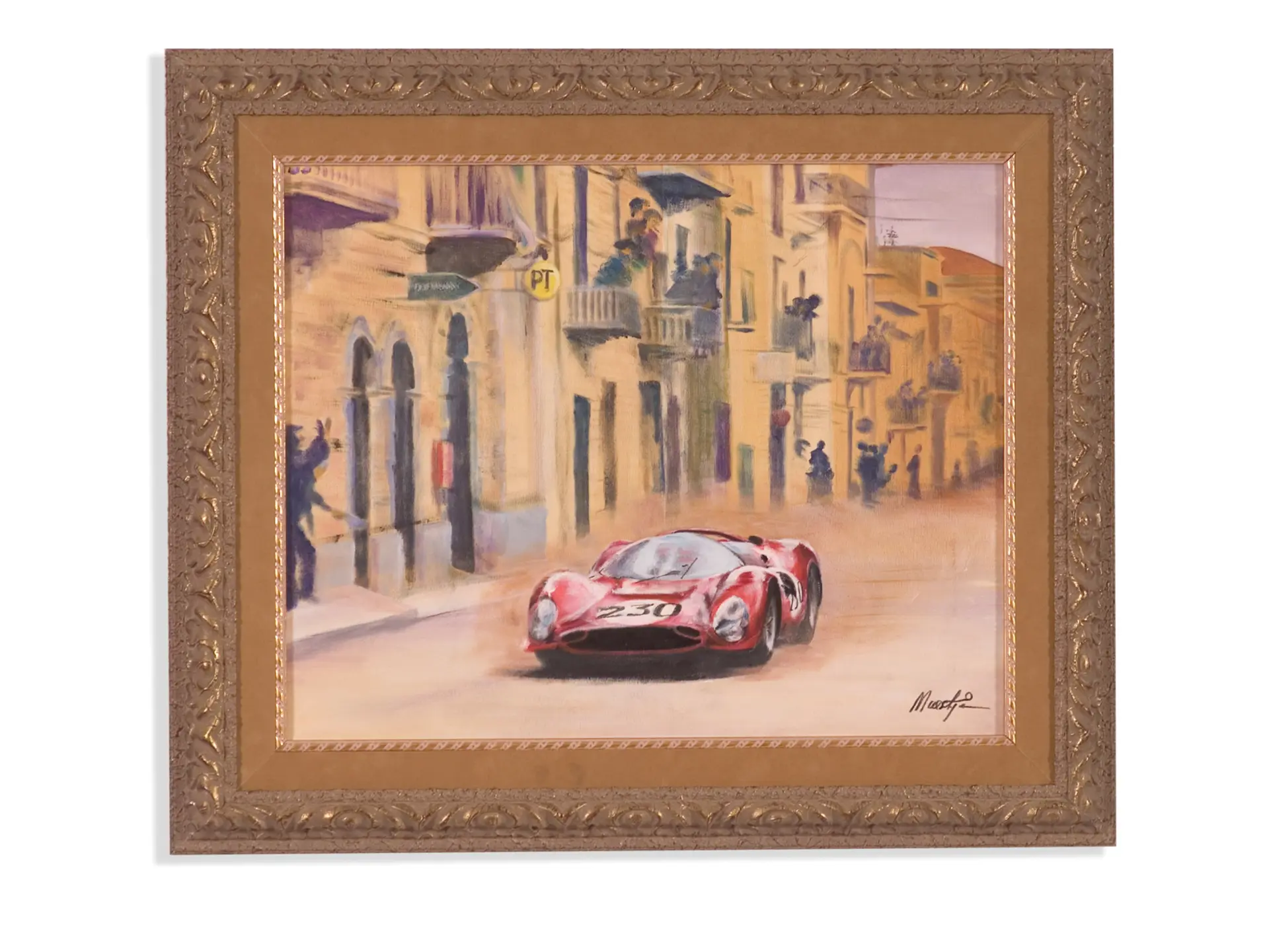 FRAMED FERRARI ARTWORK | The Ponder Collection | RM Sotheby's