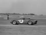 Track action scene, 6053 at Daytona 24 Hour, 1966.
