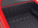 Ford Sport Trac Adrenalin teaser: Adrenalin's composite bed features a storage box (closed) integrated into the load floor.