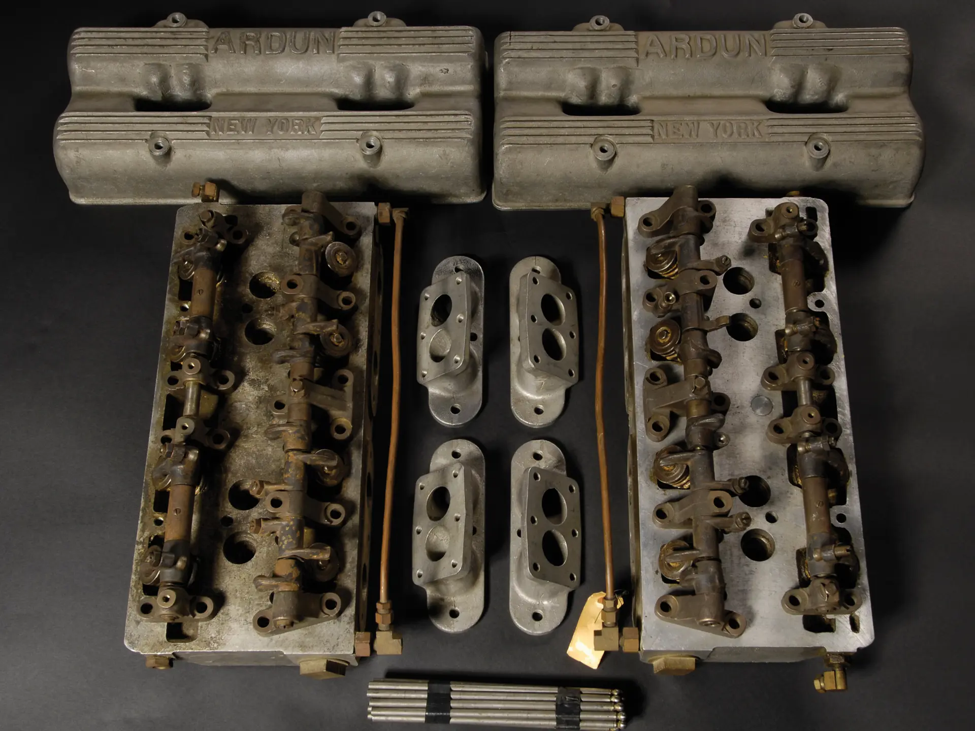 New Old Stock Ardun OHV Cylinder Heads for 19371940 Ford V8 60 Engine