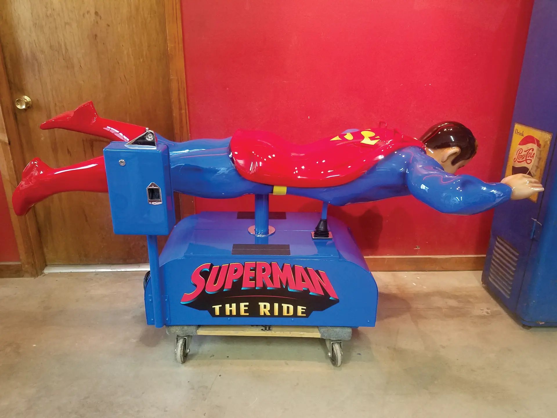 Superman Factory-Original Coin-Operated Kiddie Ride | Fort Lauderdale ...