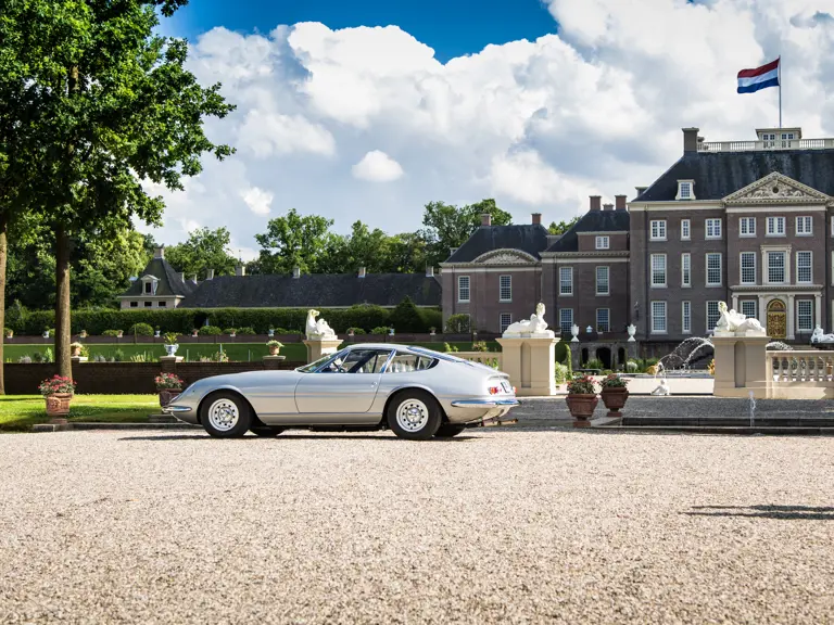 Chassis number 10287 at the Concours d'Elegance Paleis Het Loo Apeldoorn in 2016, where it won Best of Show.