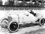 Karl Sailer pictured sitting in this Mercedes Type 122 which he raced at the 1923 Indianapolis 500. 