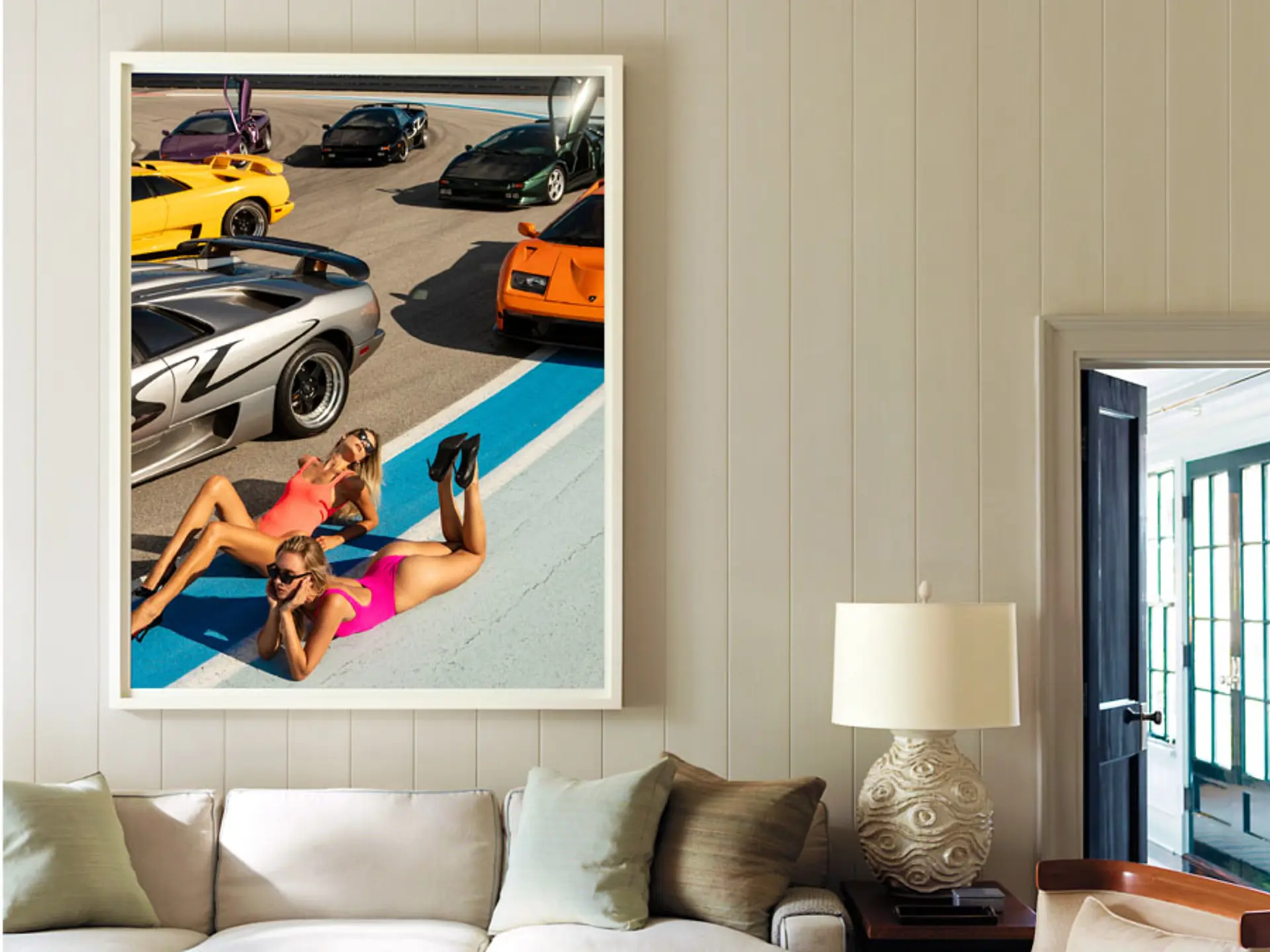 OneofOne Art Print on Italian Alcantara by RioCam