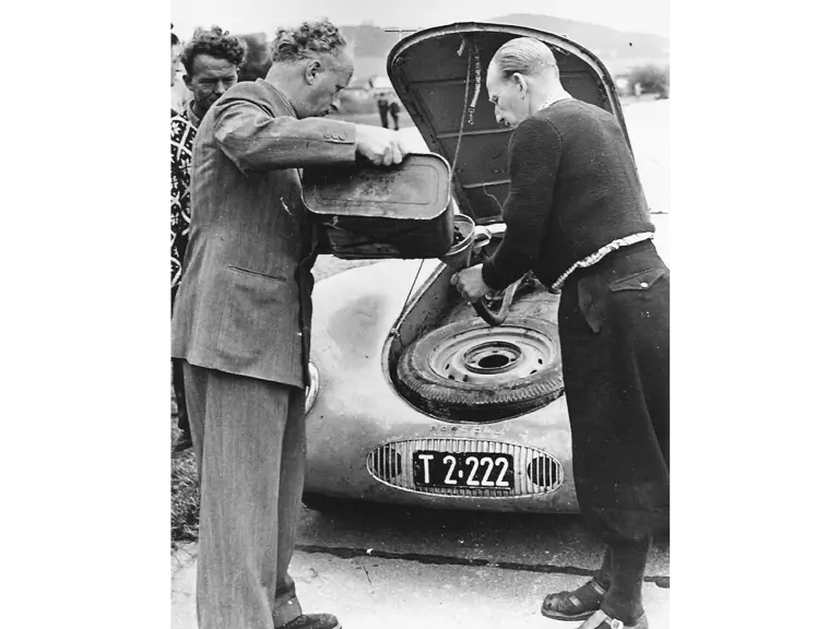 International Austrian Alpine road race, June 24-25, 1950.