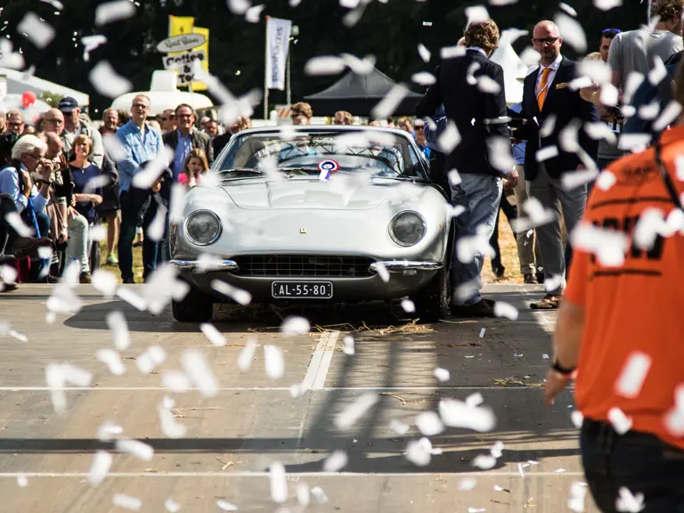 Chassis number 10287 at the Concours d'Elegance Paleis Het Loo Apeldoorn in 2016, where it won Best of Show.