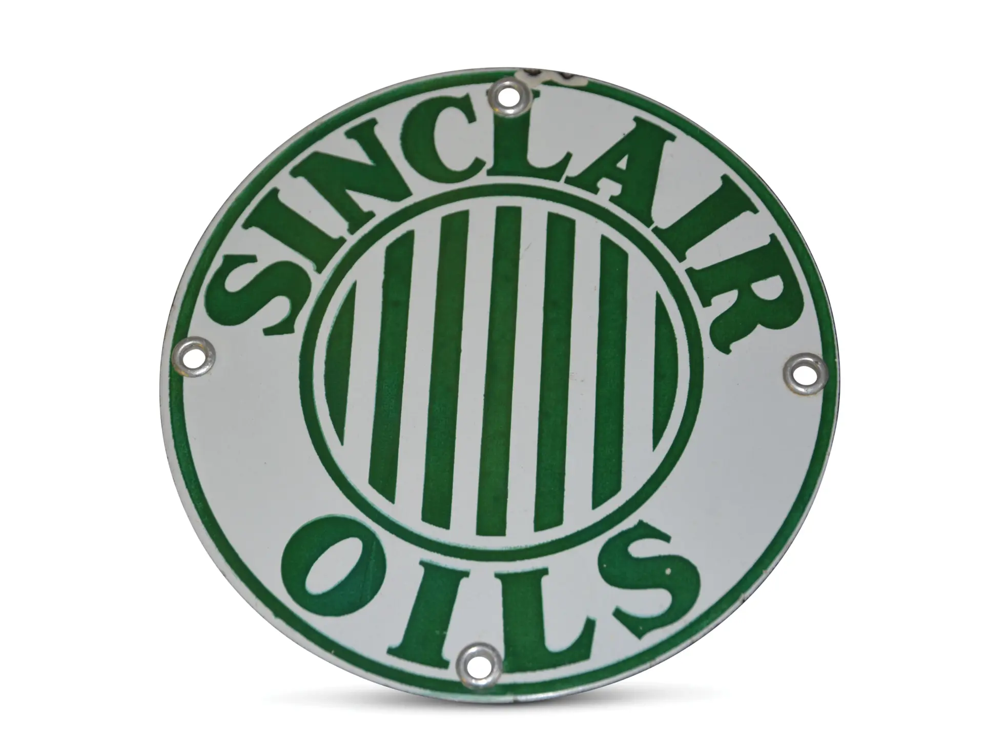 Sinclair Oils with Strips Small Porcelain Sign | Auburn Fall 2019 | RM ...